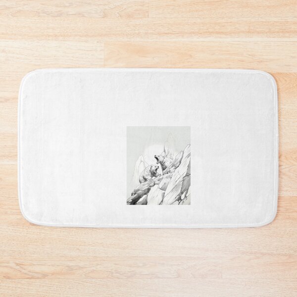 Item preview, a black and white drawing of two bears on rocks designed and sold by Dark Fantasy Store.