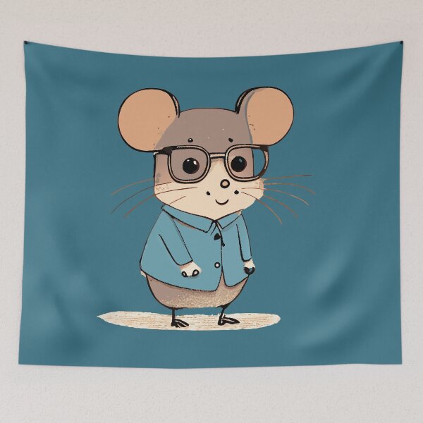 Item preview, Nerdy Hamster - Pippin designed and sold by ArchieDid.