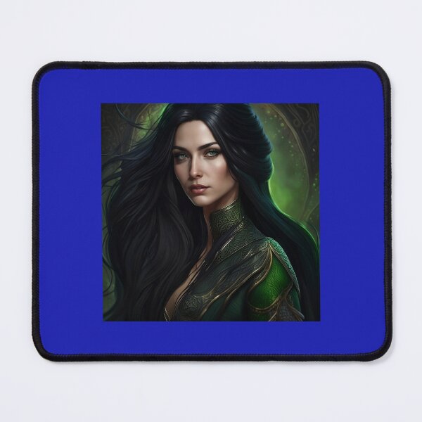Item preview, Dark haired temptress designed and sold by AICreativeArts.