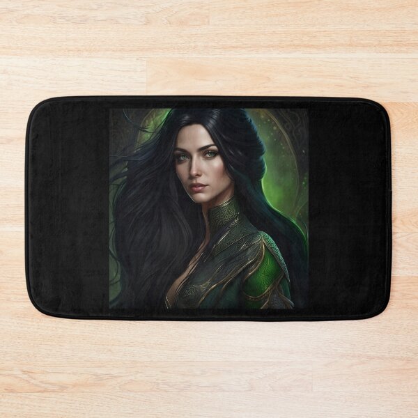 Item preview, Dark haired temptress designed and sold by AICreativeArts.