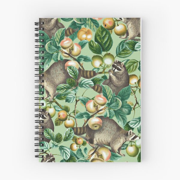 Item preview, RACCOON AND FRUITS designed and sold by Burcu Korkmazyurek.