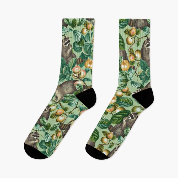 Item preview, RACCOON AND FRUITS designed and sold by Burcu Korkmazyurek.