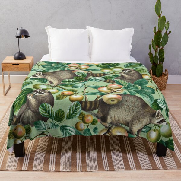 Item preview, RACCOON AND FRUITS designed and sold by Burcu Korkmazyurek.