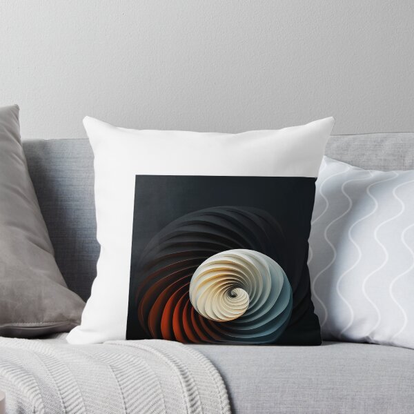 Item preview, a black background with a white and red spiral designed and sold by Dark Fantasy Store.