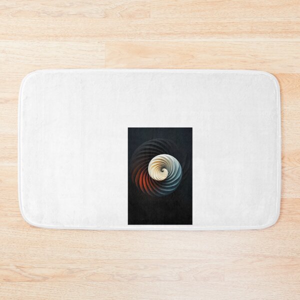 Item preview, a black background with a white and red spiral designed and sold by Dark Fantasy Store.