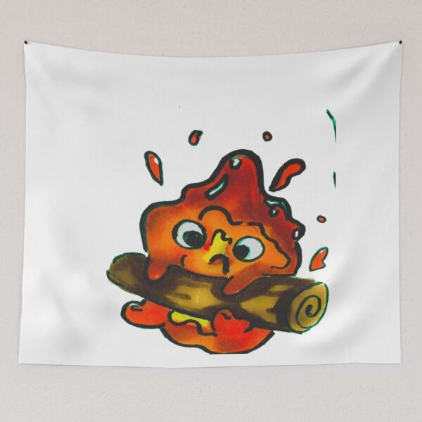 Item preview, Calcifer large version designed and sold by LecarnetdeLeo.
