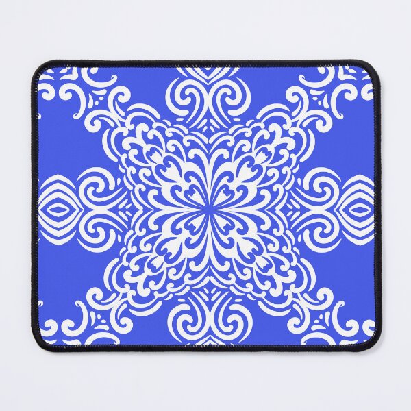 Item preview, Blue and white pattern decorative paint  designed and sold by lex-sky.