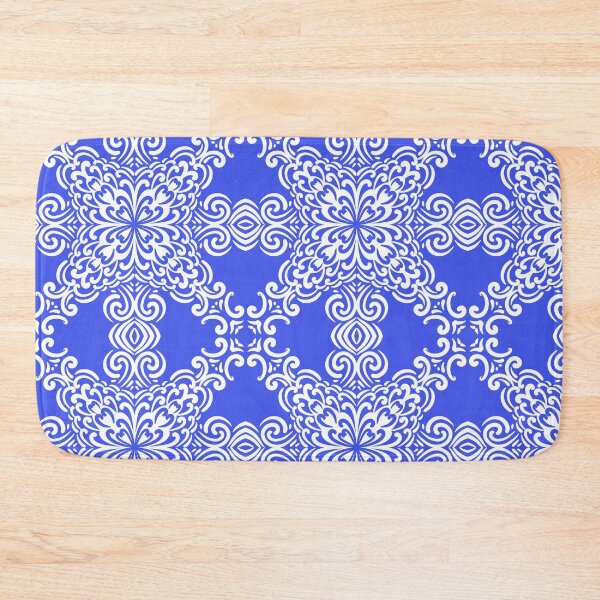 Item preview, Blue and white pattern decorative paint  designed and sold by lex-sky.