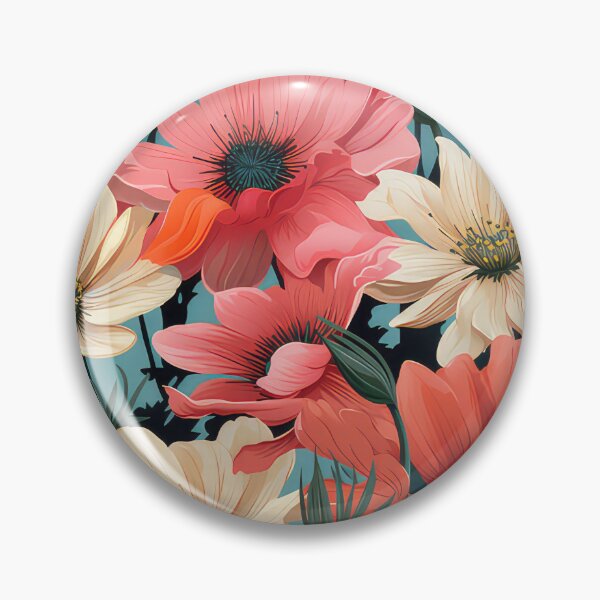 Item preview, Andy Warhol style flowers designed and sold by Pixel  Playground.