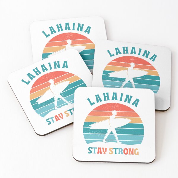 Item preview, Maui Lahaina Hawaii Stay Strong Tear We love Hawaii Alaho designed and sold by RoyalRepublics.