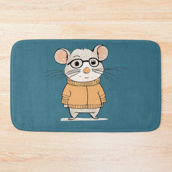 Item preview, Nerdy Hamster - Smarty designed and sold by ArchieDid.
