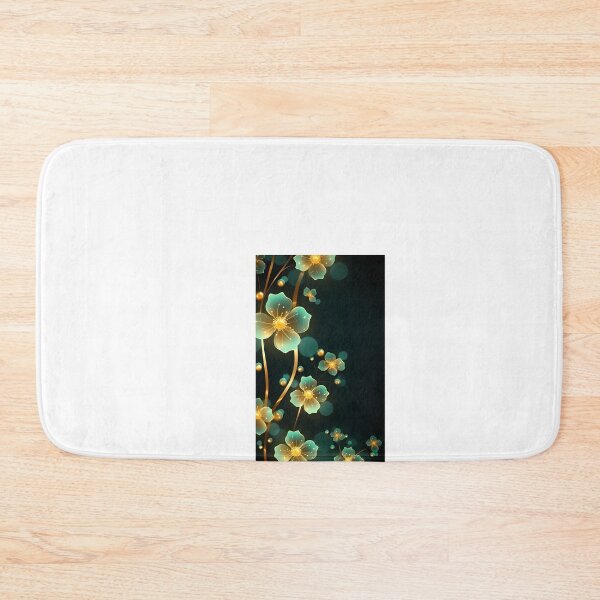 Item preview, a close up of a flower on a black background designed and sold by Dark Fantasy Store.