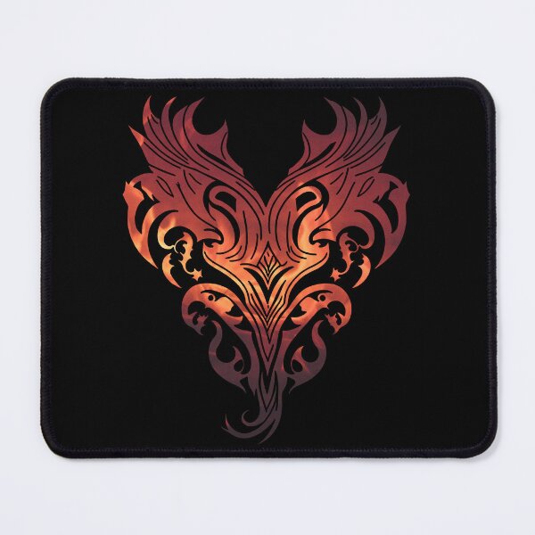 Item preview, Tribal face in the flames tattoo style designed and sold by Kashear.
