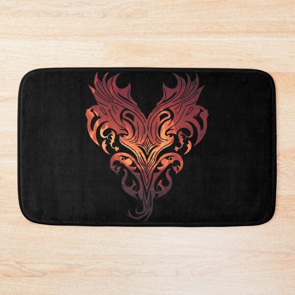Item preview, Tribal face in the flames tattoo style designed and sold by Kashear.