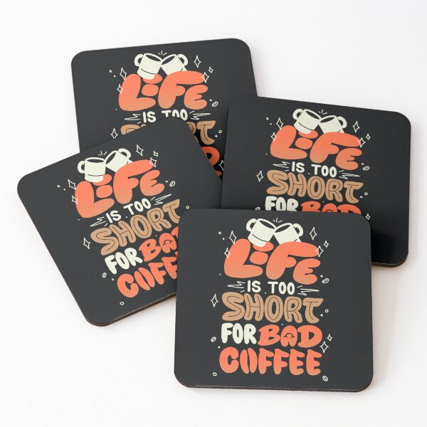 Item preview, Life is Too Short for Bad Coffee by Tobe Fonseca designed and sold by Tobe Fonseca®.
