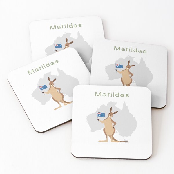 Item preview, MATILDAS KANGAROO T-SHIRT FOOTBALL AUSTRALIA MARK HOODIE STICKERS FLAG TS TEE BOGO designed and sold by DanteBrand.