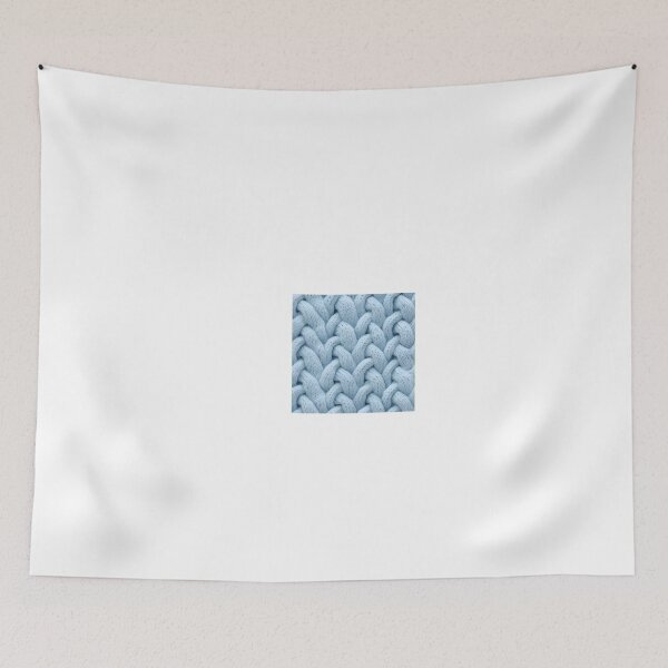 Item preview, a close up of the texture of a knitted blanket designed and sold by Dark Fantasy Store.