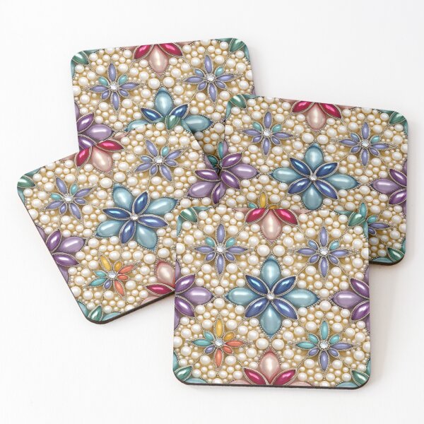 Item preview, Modern summery design reminiscent of diamonds and pearls designed and sold by Pflugart.