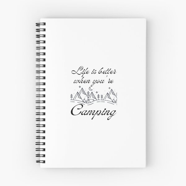 Item preview, Life is better when you're camping in adventure designed and sold by Be-Adventurous.