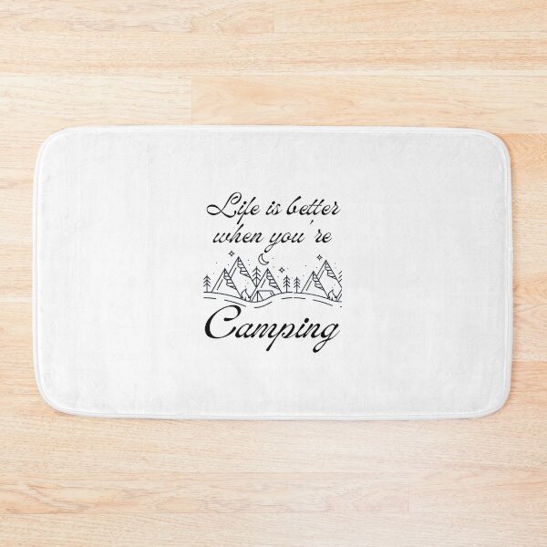 Item preview, Life is better when you're camping in adventure designed and sold by Be-Adventurous.