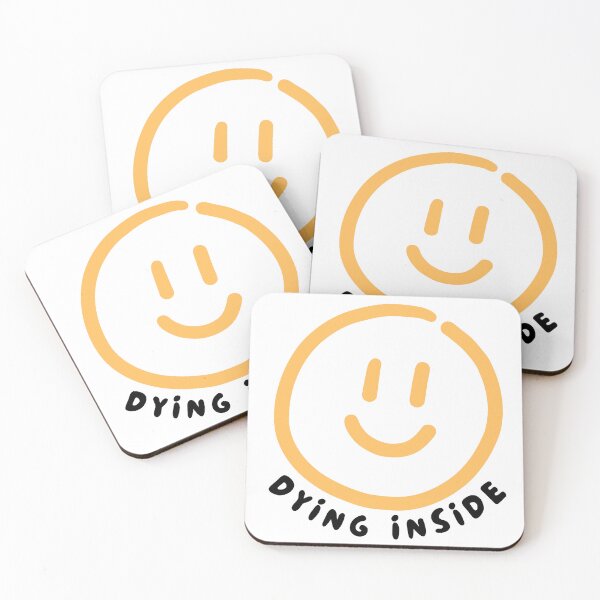 Item preview, Happy but Dying inside  designed and sold by PKK007.