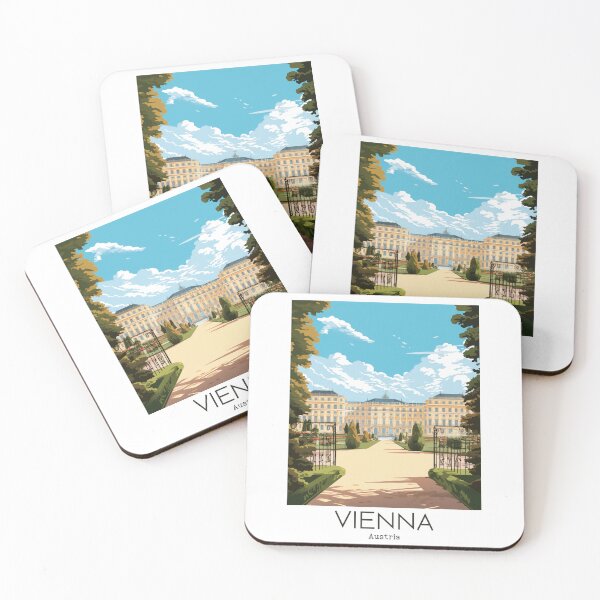 Artikelvorschau, Eine Vintage Reiseillustration von Wien - Österreich entworfen und verkauft von GoodOldVintage.