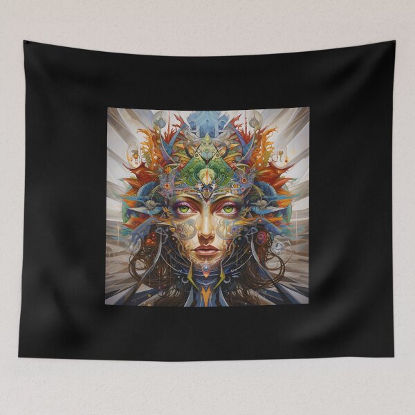 Item preview, Hyperspace Psychedelic Woman designed and sold by Beyond The Veil.