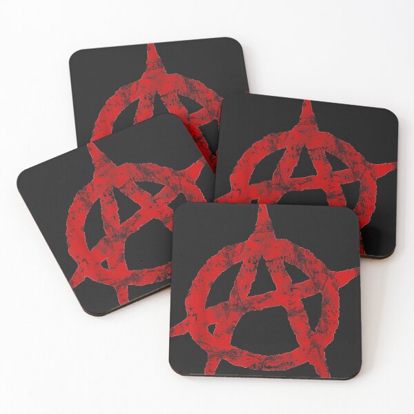 Artikelvorschau, Anarchistisches Symbol Distressed Political Anarchy Rock Star Gift entworfen und verkauft von ArleneHooten.
