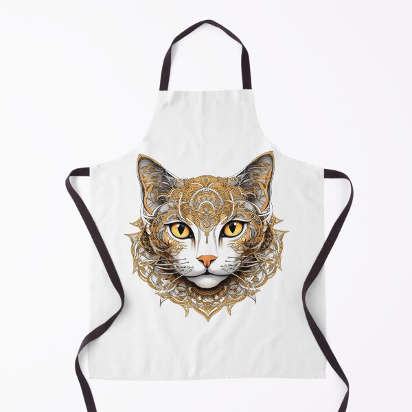 Item preview, Cat in mandala art style  designed and sold by Trendy-Artistry.