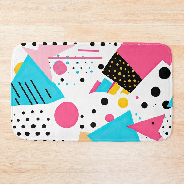 Item preview, Funky 80s and 90s Nostalgia Pop Pattern designed and sold by AeonAcademy.
