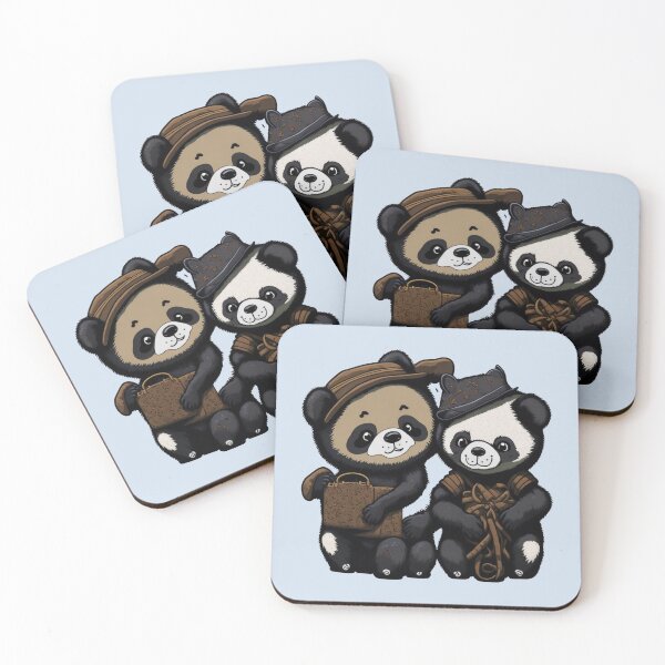 Item preview, Cute Panda couple designed and sold by Rosamose.