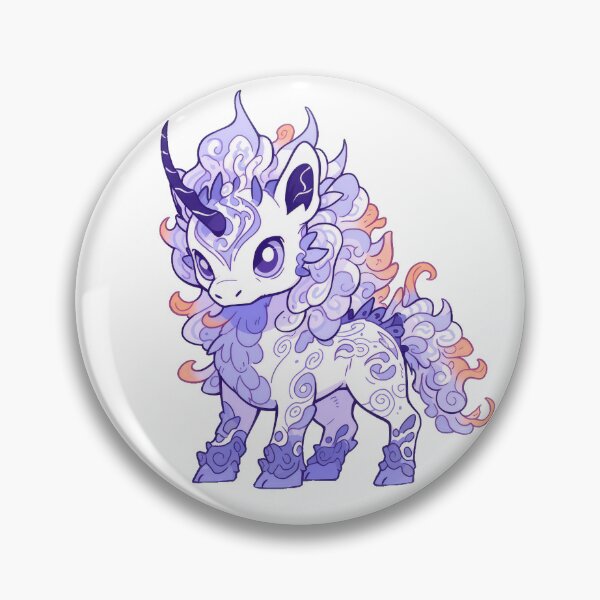 Item preview, Cute Chibi Kirin Creature designed and sold by SundayDonuts.