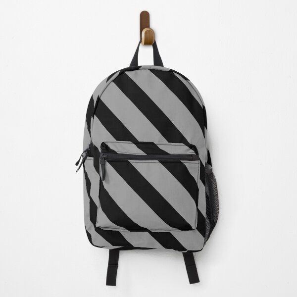 Item preview, black and grey candy stripped pattern designed and sold by spitfirehart.