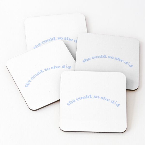 Item preview, she could so she did blue affirmations  designed and sold by ArtByCelestial.
