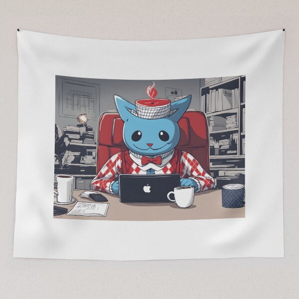 Item preview, Peppermint Butler hard at Work  designed and sold by Everythingstakn.
