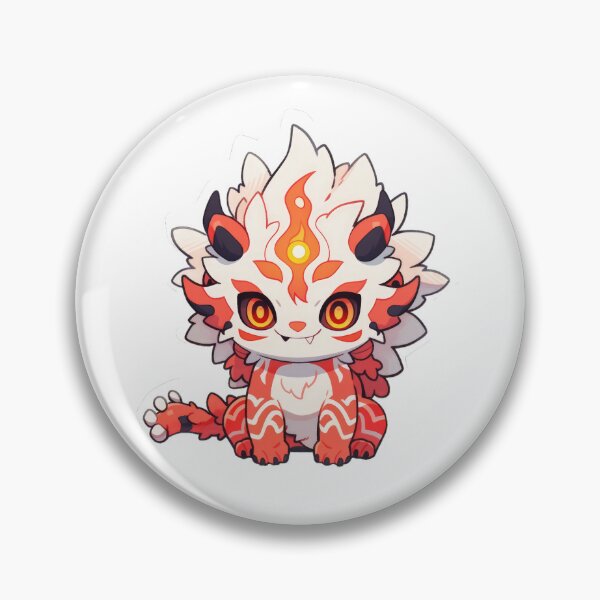Item preview, Cute Chibi Pixiu Creature designed and sold by SundayDonuts.