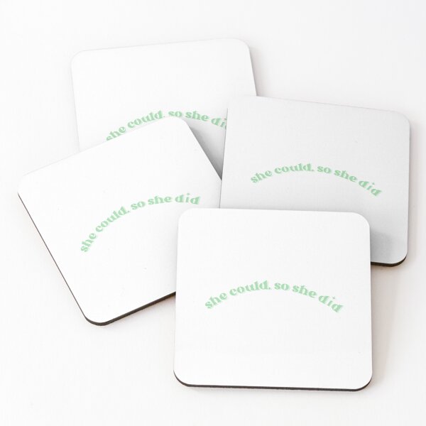 Item preview, she could so she did sage green affirmations  designed and sold by ArtByCelestial.