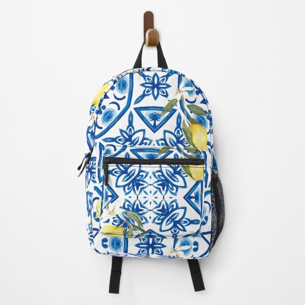 Item preview, Summer,citrus,mosaic,Sicilian style,lemon fruit pattern designed and sold by MariaMarinova.
