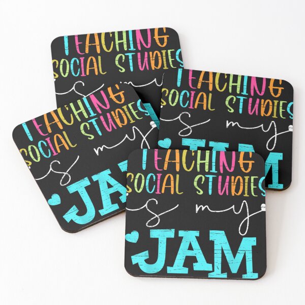 Item preview, Back To School Teaching Social Studies Is My Jam Teacher  designed and sold by DianeArner.