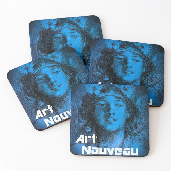 Item preview, Art Nouveau  designed and sold by lobodelnoir.