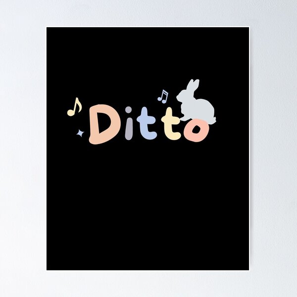 NewJeans Kpop Art Poster Print - DITTO – Moka Mart