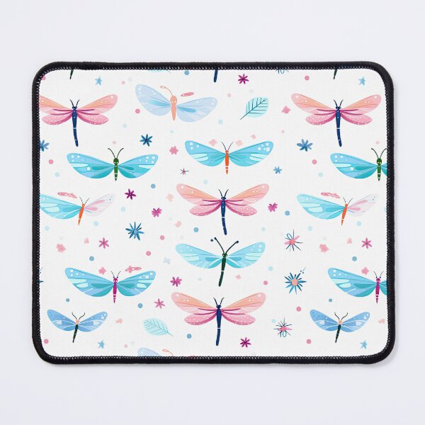 Item preview, cute dragonfly seamless designed and sold by NatthyDesign.