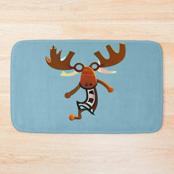 Item preview, Funny Moose Dancing Kokopelli designed and sold by Nature's Fancy.