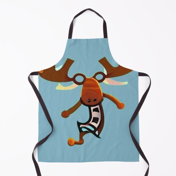 Item preview, Funny Moose Dancing Kokopelli designed and sold by Nature's Fancy.