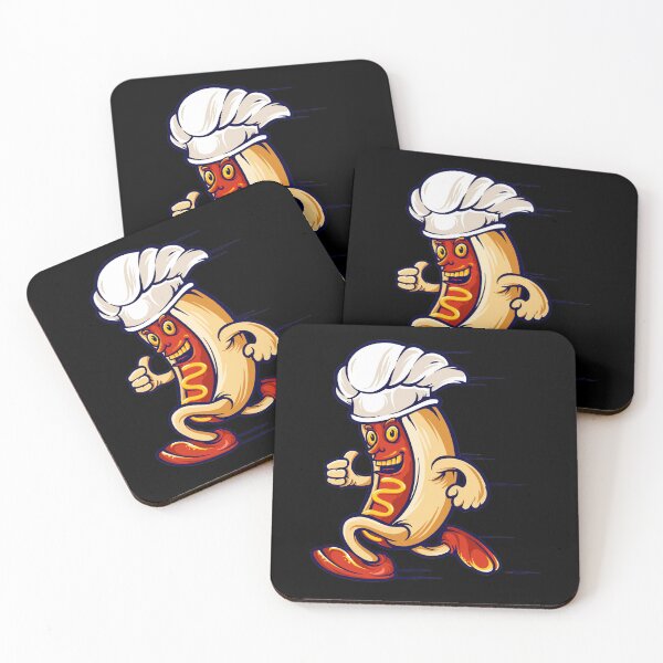 Item preview, Running Sausage Fast Food designed and sold by SonyKhal.