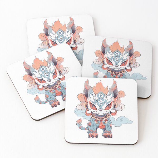 Item preview, Cute Chibi Byakko Creature designed and sold by SundayDonuts.