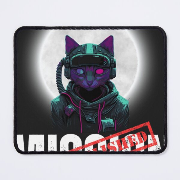 Item preview, Space Agent Cyber Cat Orange Cat designed and sold by RichardCHelms.