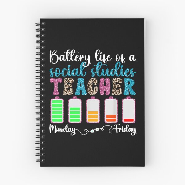 Item preview, Battery Life Social Studies Teacher Social Studies Teaching  designed and sold by DianeArner.