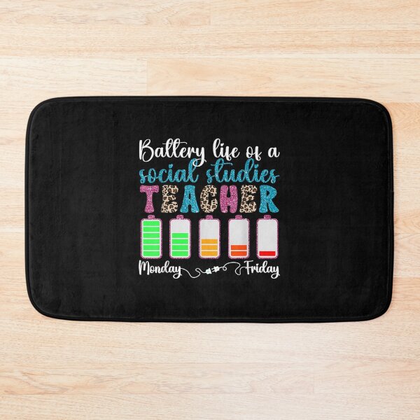 Item preview, Battery Life Social Studies Teacher Social Studies Teaching  designed and sold by DianeArner.