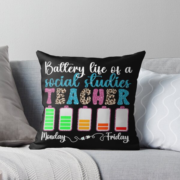 Item preview, Battery Life Social Studies Teacher Social Studies Teaching  designed and sold by DianeArner.
